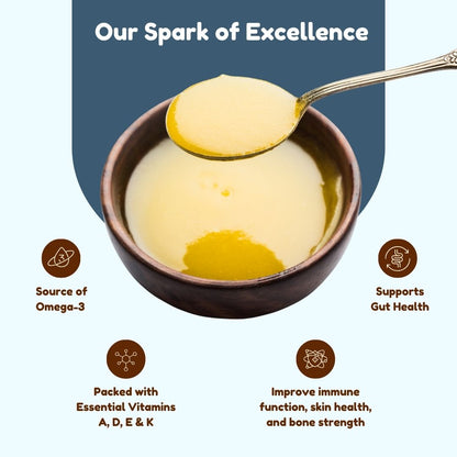 GUTFIT Cow Ghee – Authentic Taste, Natural Goodness