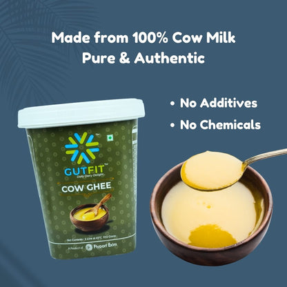 GUTFIT Cow Ghee – Authentic Taste, Natural Goodness