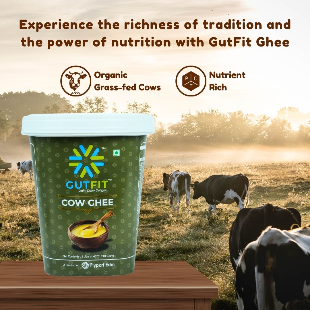 GUTFIT Cow Ghee – Authentic Taste, Natural Goodness