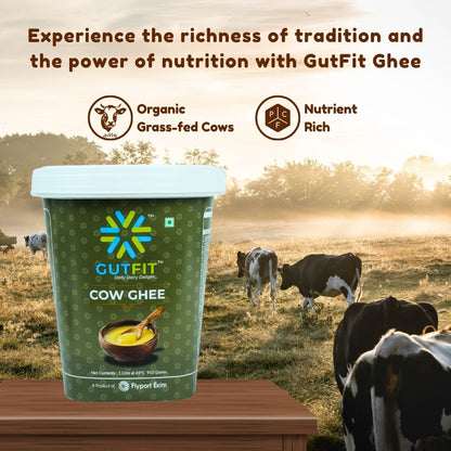 GUTFIT Cow Ghee – Authentic Taste, Natural Goodness