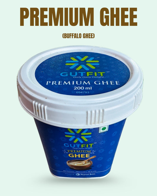 GUTFIT Premium Buffalo Ghee – Rich, Pure & Traditional