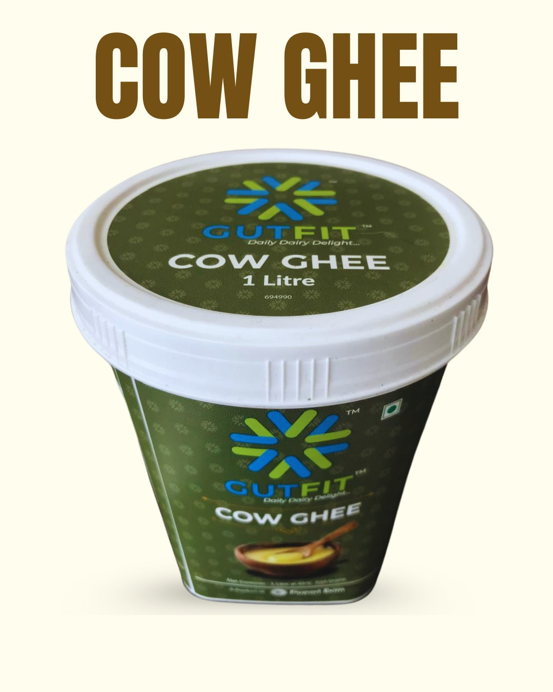 GUTFIT Cow Ghee – Authentic Taste, Natural Goodness