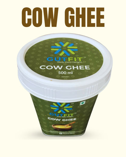 GUTFIT Cow Ghee – Authentic Taste, Natural Goodness